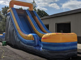 Velcro/Slide Combo inflatable.